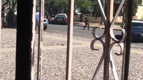 Watch Tucson police chase, shooting